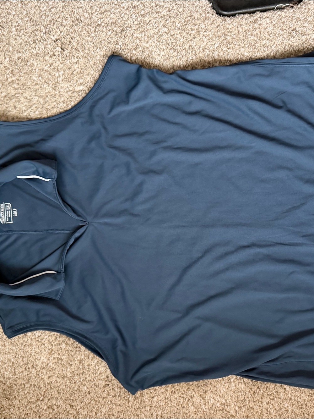 Slazenger Navy Blue Athletic Tank Top